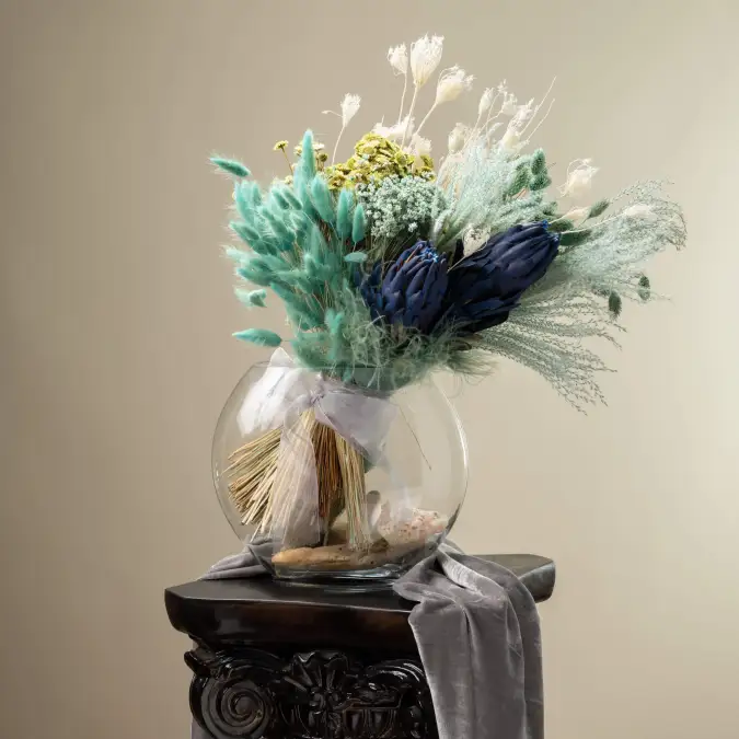 Aphelios dried flowers