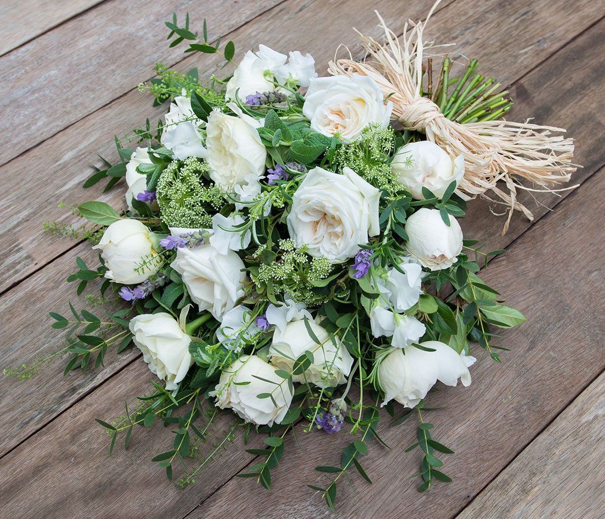 funeral flower bouquet