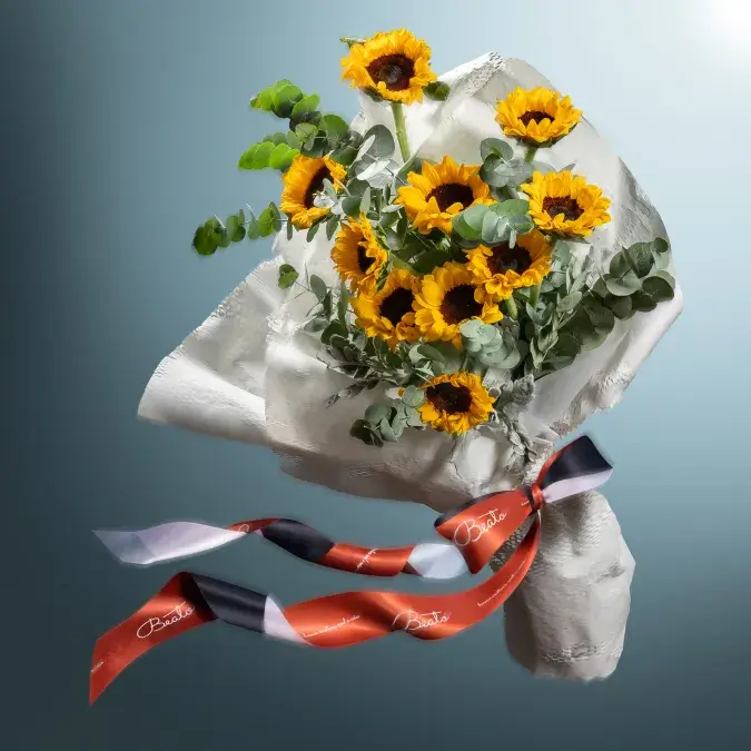 sunflower bouquet beato